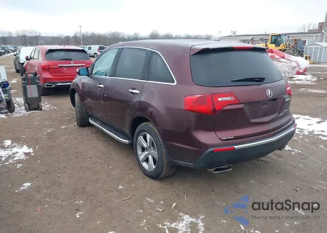 2013 Acura Mdx Technology Package из США, поврежденный, VIN 2HNYD2H35DH505528